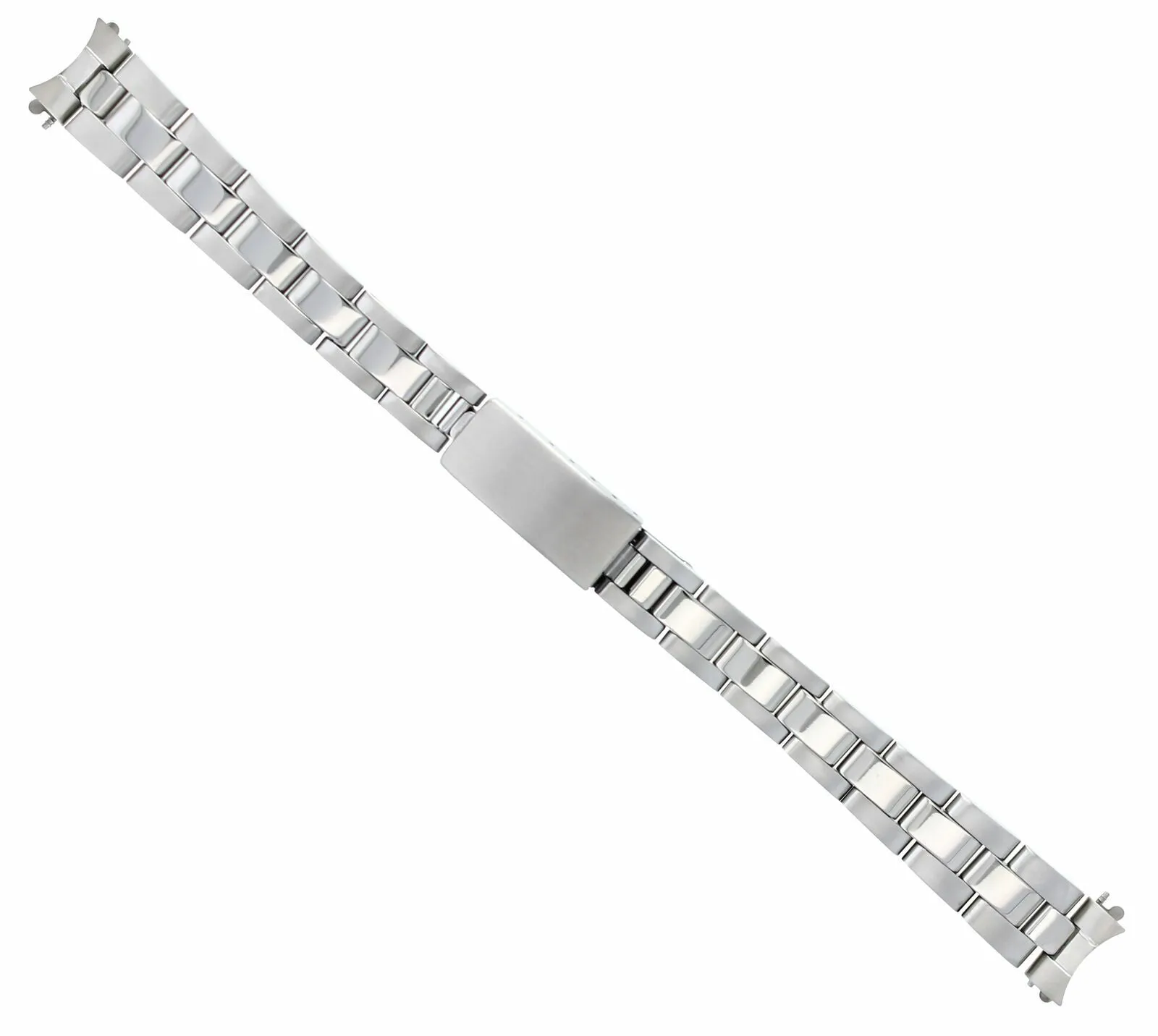 13MM OYSTER WATCH BAND FOR LADY ROLEX 6916 6917 6919 69173 69139 SHINY CENTER SS