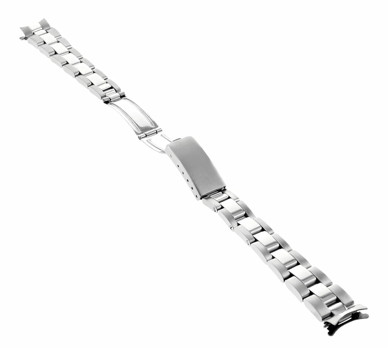 13MM OYSTER WATCH BAND FOR LADY ROLEX 6916 6917 6919 69173 69139 SHINY CENTER SS