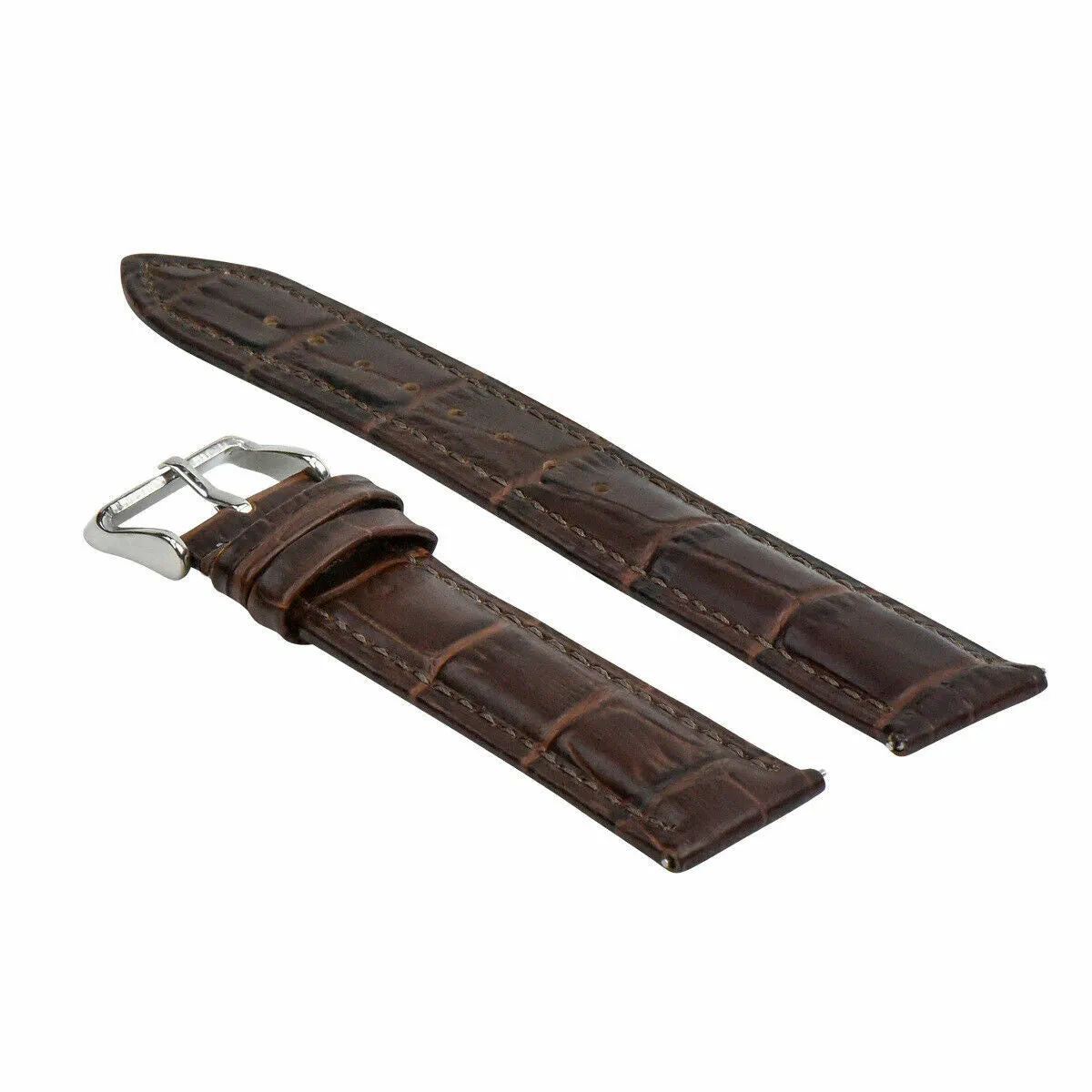 16-18-19-20-22-24MM LEATHER WATCH BAND STRAP-QUICK RELEASE FOR SEIKO 5 KINETIC