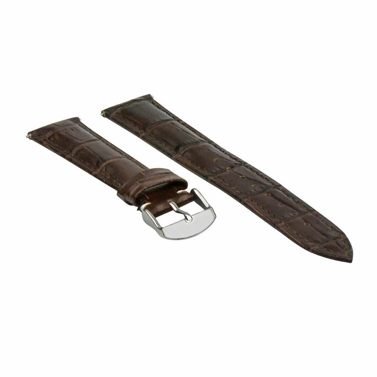 16-18-19-20-22-24MM LEATHER WATCH BAND STRAP-QUICK RELEASE FOR SEIKO 5 KINETIC
