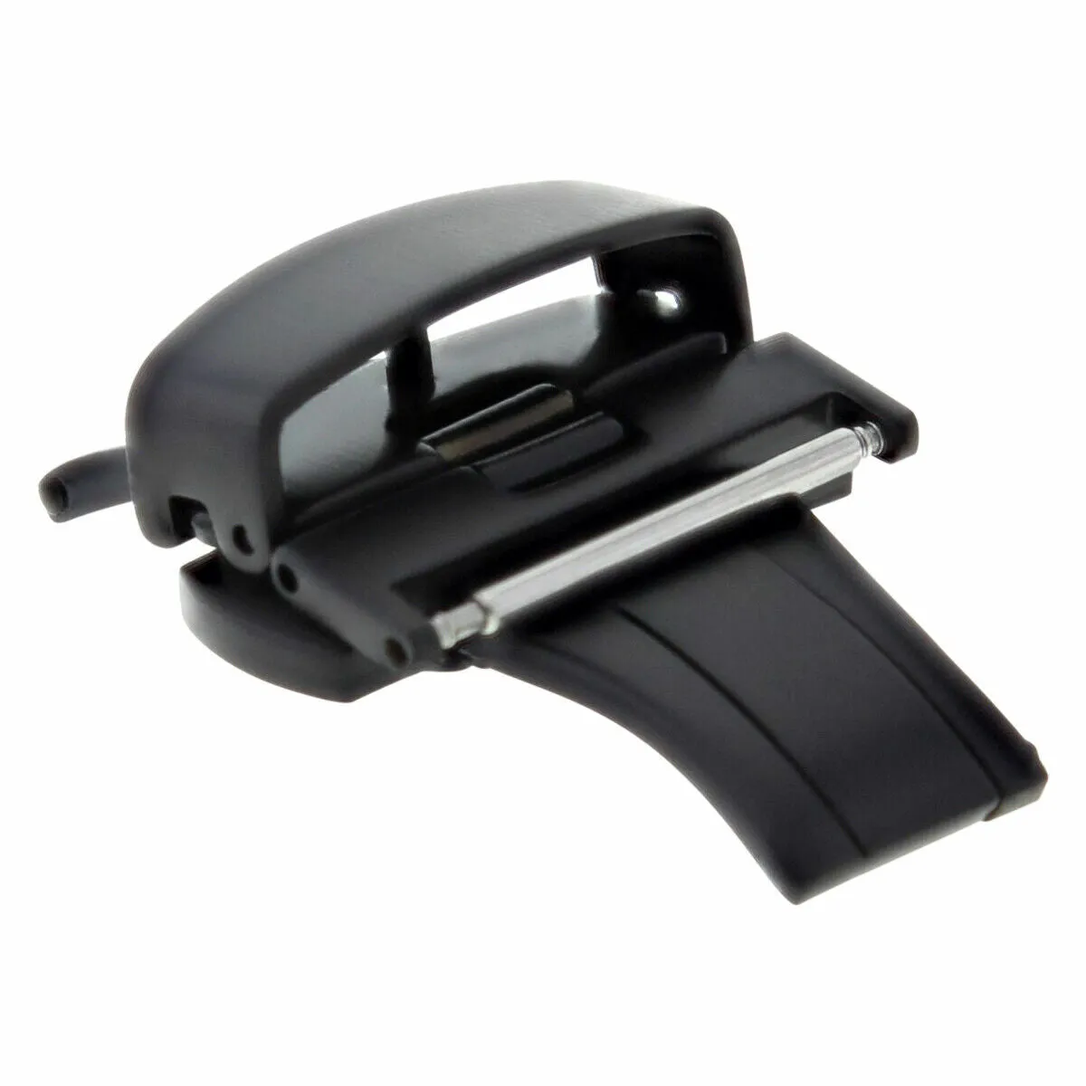 16MM DEPLOYMENT BAND CLASP STRAP WATCH STRAP BUCKLE BLACK PVD MATTE