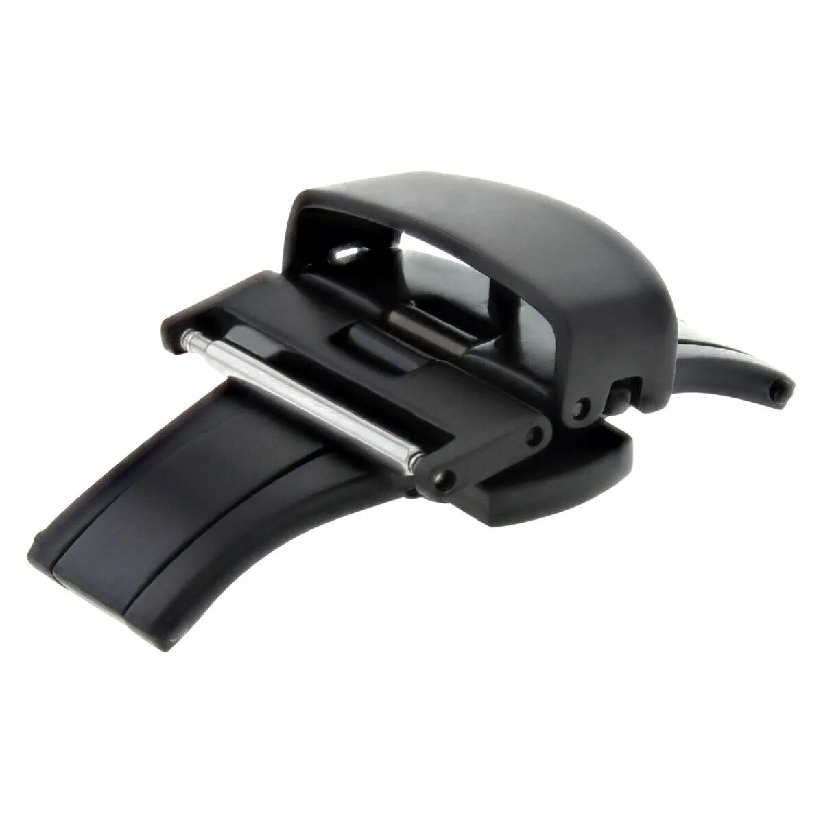 16MM DEPLOYMENT BAND CLASP STRAP WATCH STRAP BUCKLE BLACK PVD MATTE