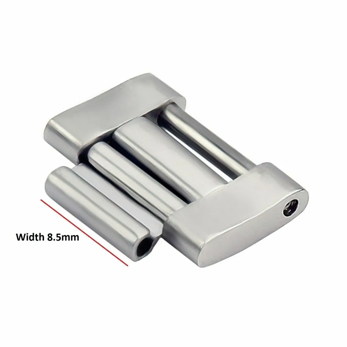 16MM HALF LINK OPENING SIDE CONNECT END LINK 78360 OYSTER BAND FOR ROLEX CLASP