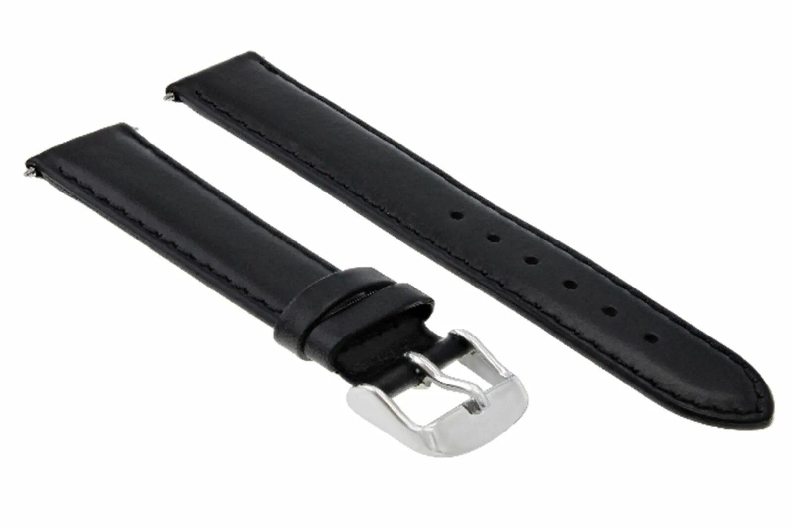 18-19-20-22-24-26MM SMOOTH LEATHER WATCH BAND STRAP FOR WATCHES FITS ANY BRAND