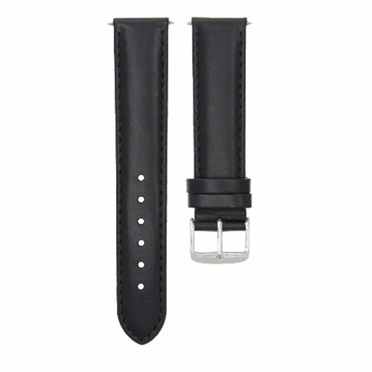 18-19-20-22-24-26MM SMOOTH LEATHER WATCH BAND STRAP FOR WATCHES FITS ANY BRAND