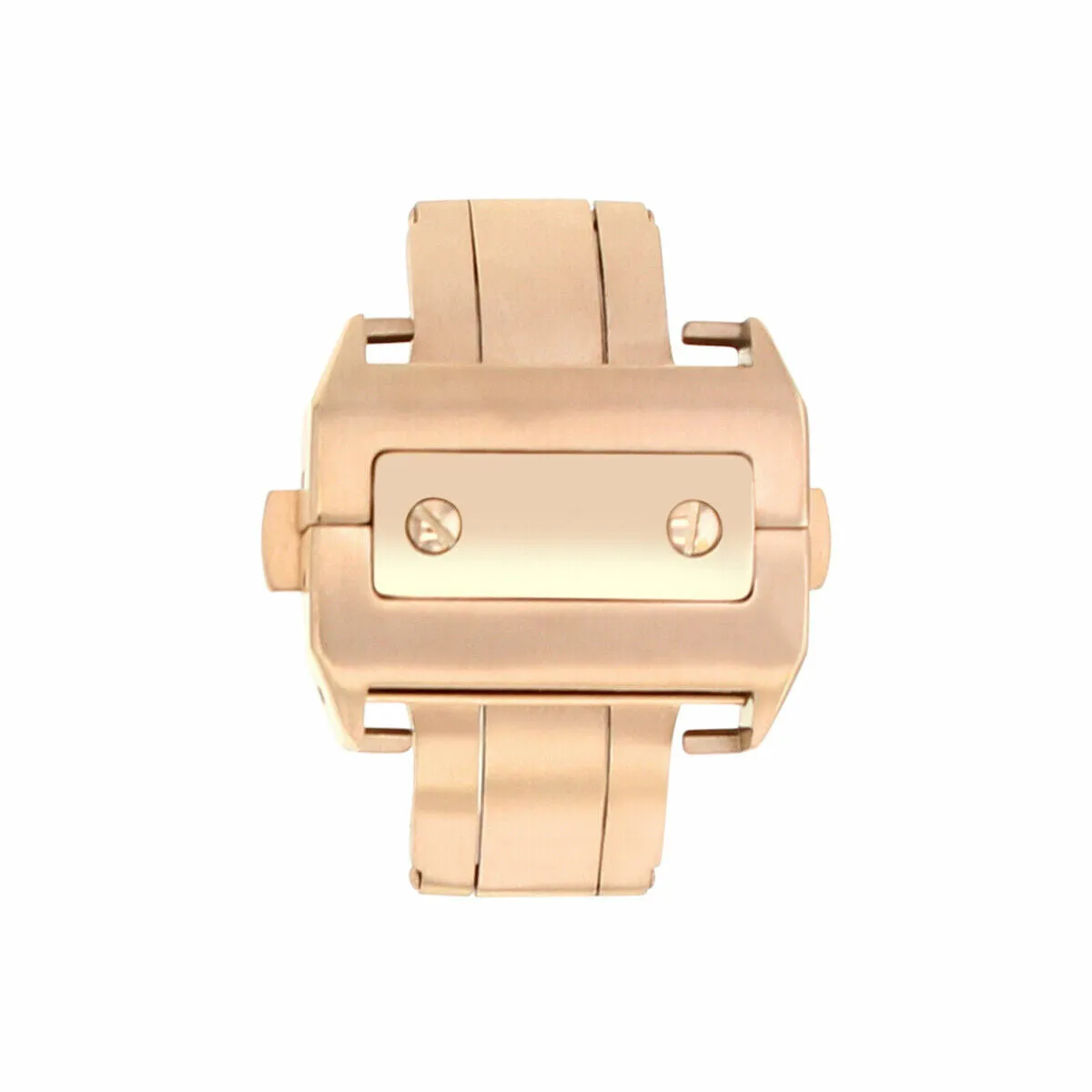 18-21MM BUCKLE CLASP BAND LEATHER FOR CARTIER SANTOS 100 XL CHRONO ROADSTER