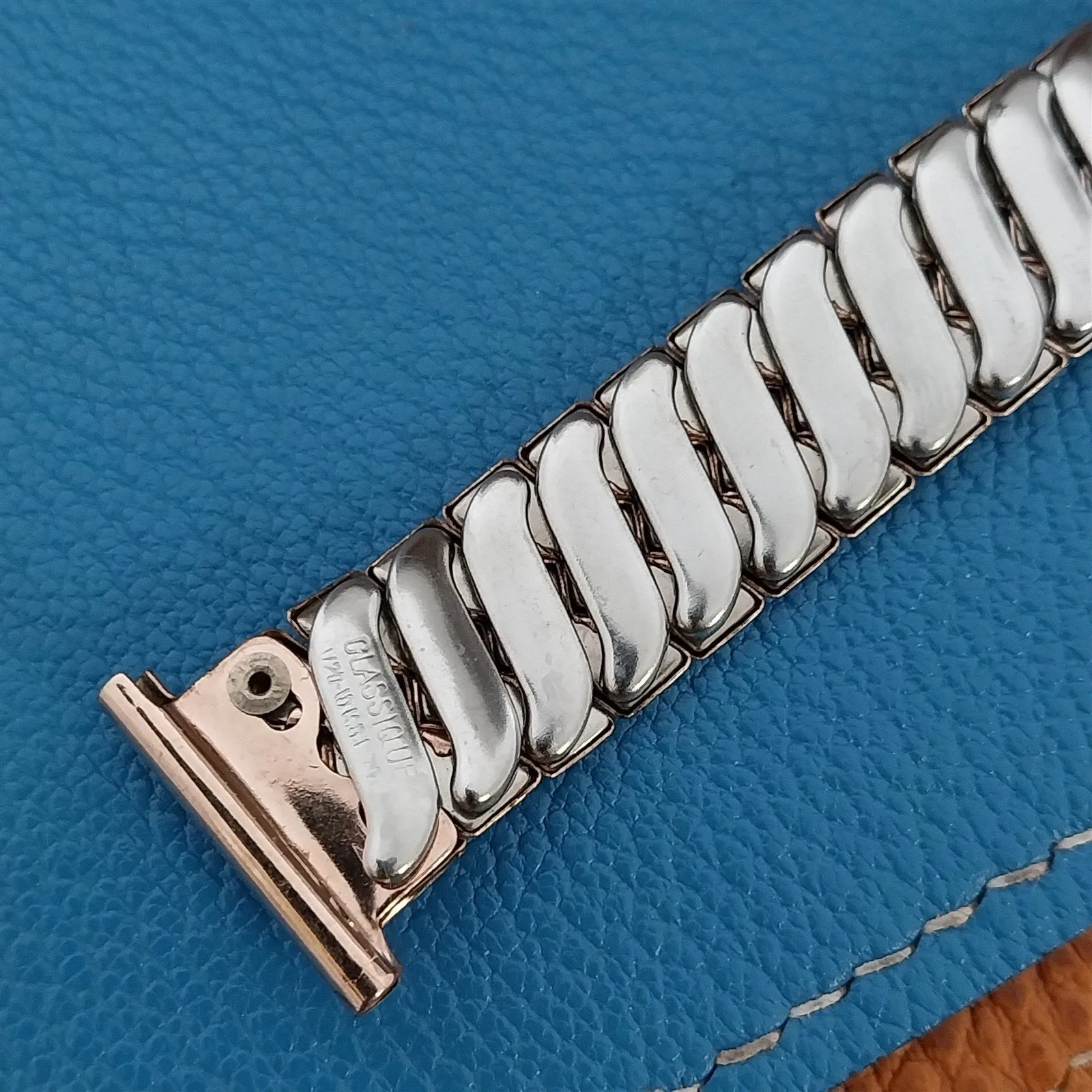 1940s 10k Rose Gold Filled Classique 19mm 18mm 16mm Unused Vintage Watch Band