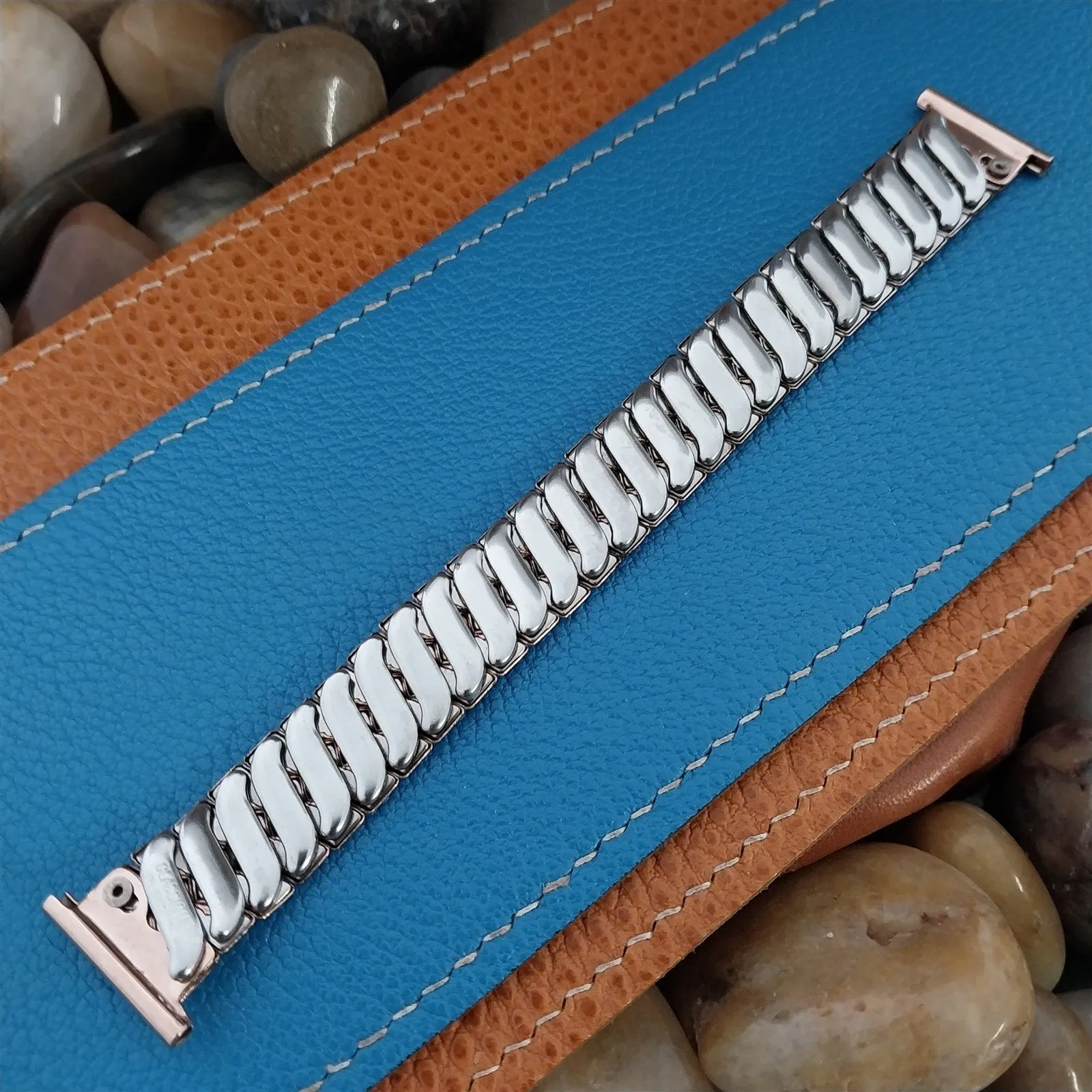 1940s 10k Rose Gold Filled Classique 19mm 18mm 16mm Unused Vintage Watch Band