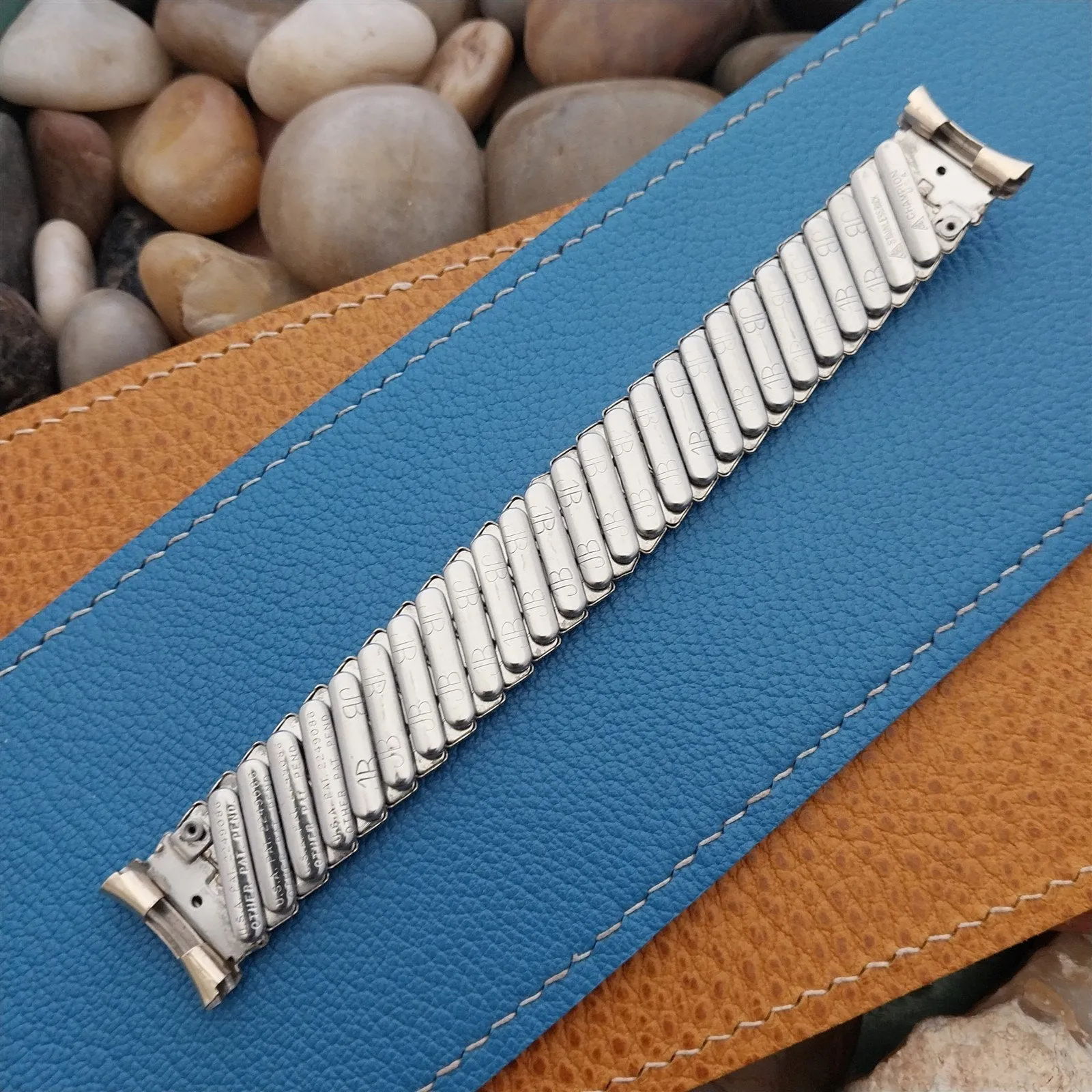19mm 18mm 17mm 1950s Gold Filled JB Champion Classic Unused Vintage Watch Band