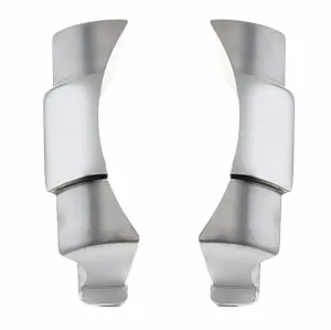 2 PCS CUSTOM STRAP END LINK FOR ROLEX DAYTONA ZENITH 16523 16528 SHINY CENTER