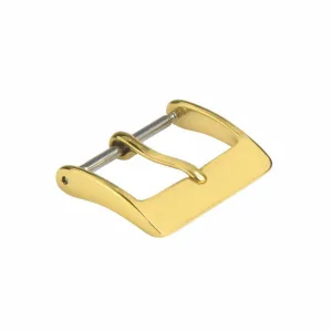 20MM GENUINE ITALIAN LEATHER WATCH BAND STRAP FOR ZENITH GOLD COLOR BUCKLE