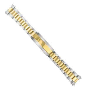 20MM OYSTER WATCH BAND FOR ROLEX DAYTONA 16519 16520 16523 GLIDE LOCK TWO TONE 20MM OYSTER WATCH BAND FOR ROLEX DAYTONA 16519 16520 16523 GLIDE LOCK TWO TONE
