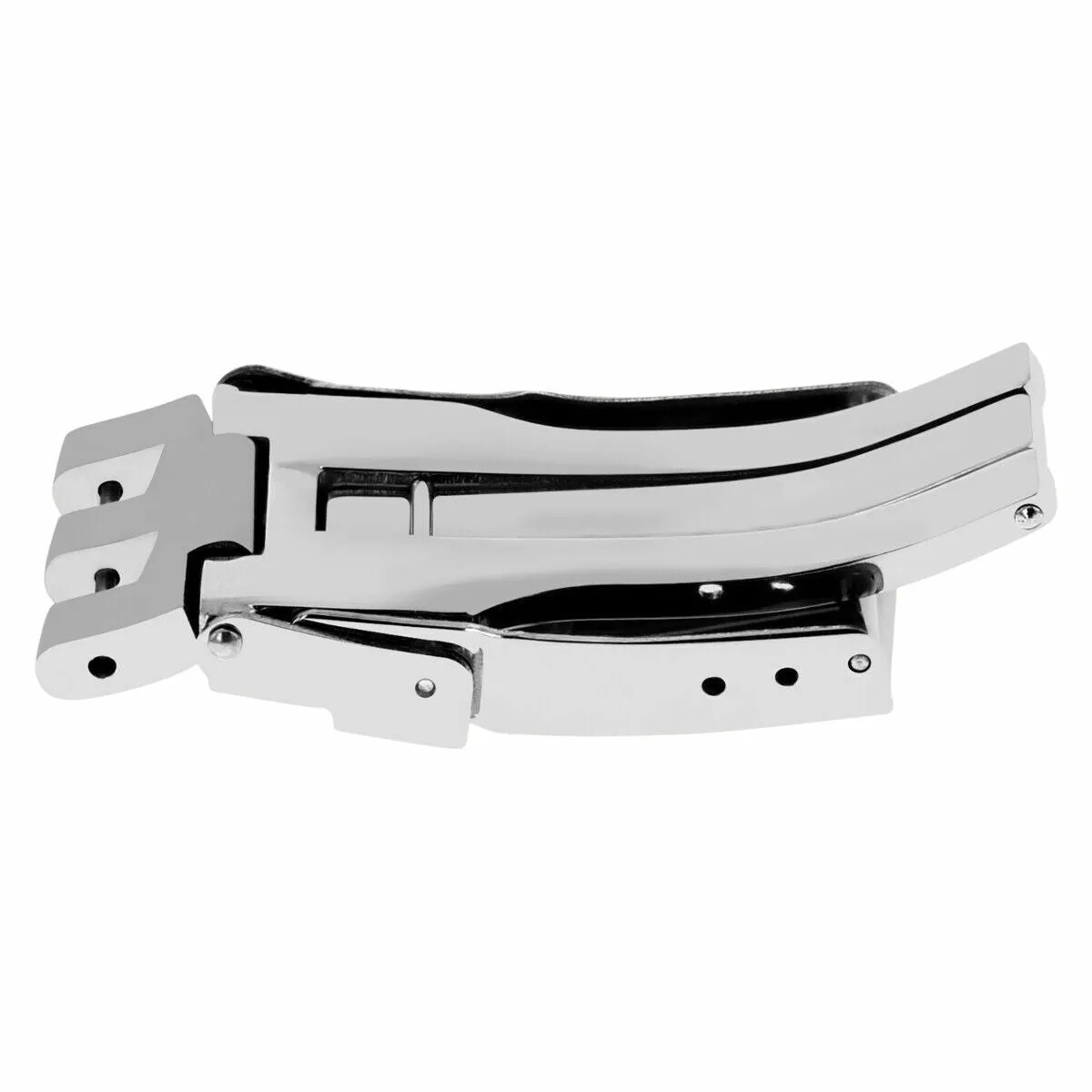22MM CLASP FOR WATCH BAND FOR BREITLING NAVITIMER BENTLEY COLT 5 LINK S/S SHINY