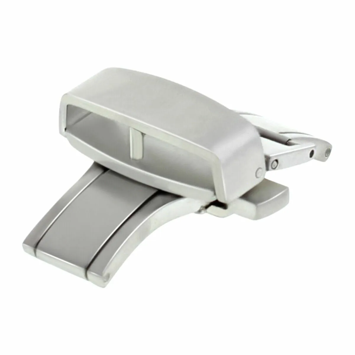 22MM DEPLOYMENT BUCKLE CLASP FOR THICKER LEATHER STRAP 3.5MM-5.5MM THICKNESS