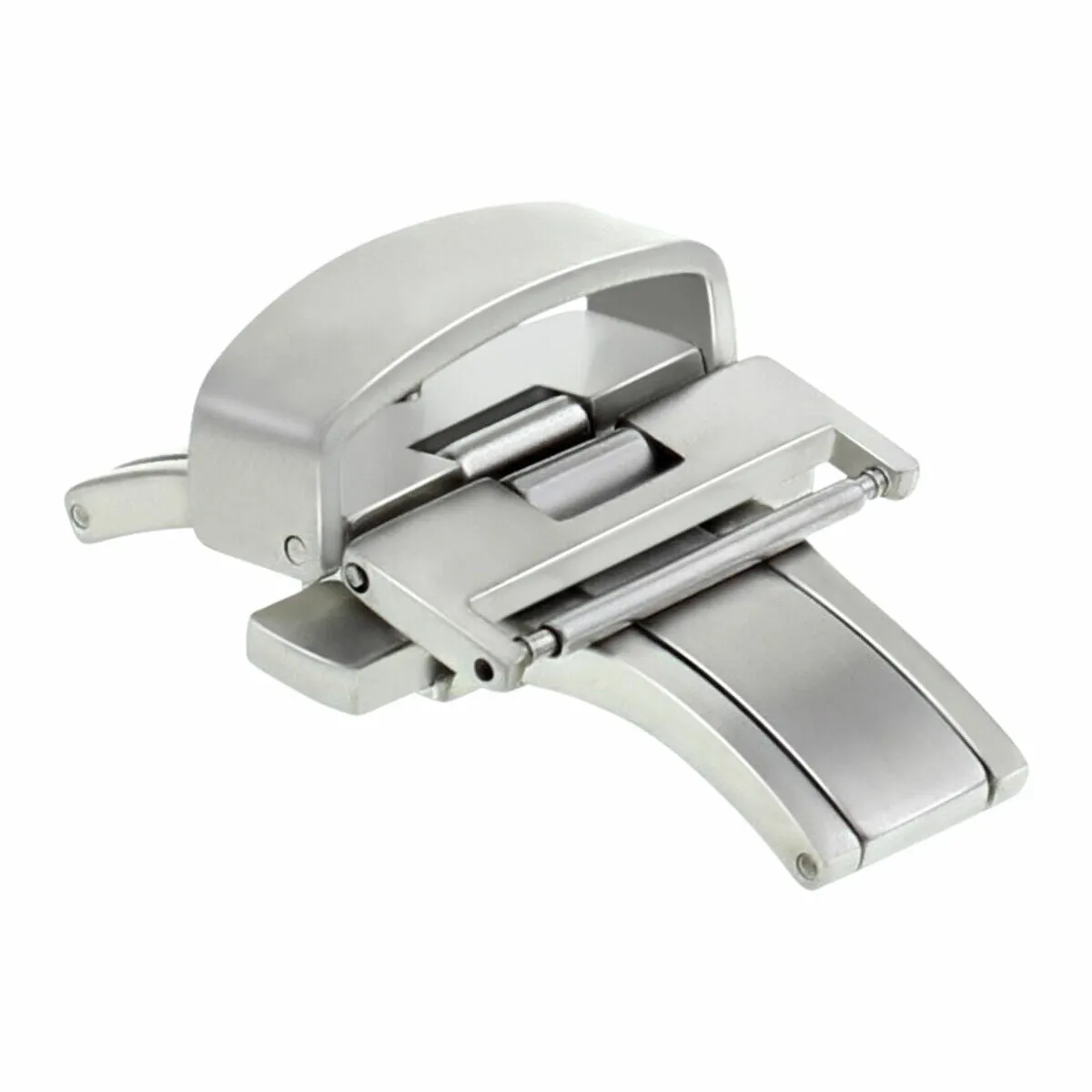 22MM DEPLOYMENT BUCKLE CLASP FOR THICKER LEATHER STRAP 3.5MM-5.5MM THICKNESS