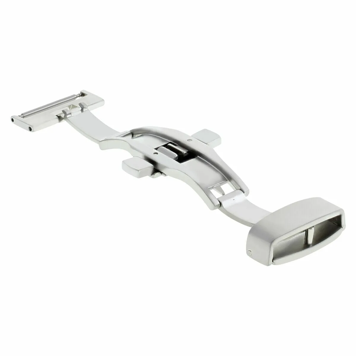 22MM DEPLOYMENT BUCKLE CLASP FOR THICKER LEATHER STRAP 3.5MM-5.5MM THICKNESS
