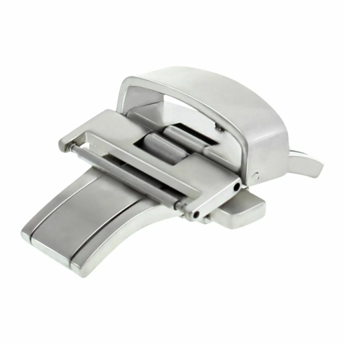 22MM DEPLOYMENT BUCKLE CLASP FOR THICKER LEATHER STRAP 3.5MM-5.5MM THICKNESS