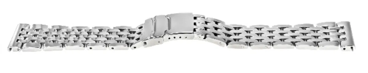24MM WATCH BAND FOR BREITLING GMT 46 A24322 CHRONOMAT AVENGER 7 LINK SHINY SS RD
