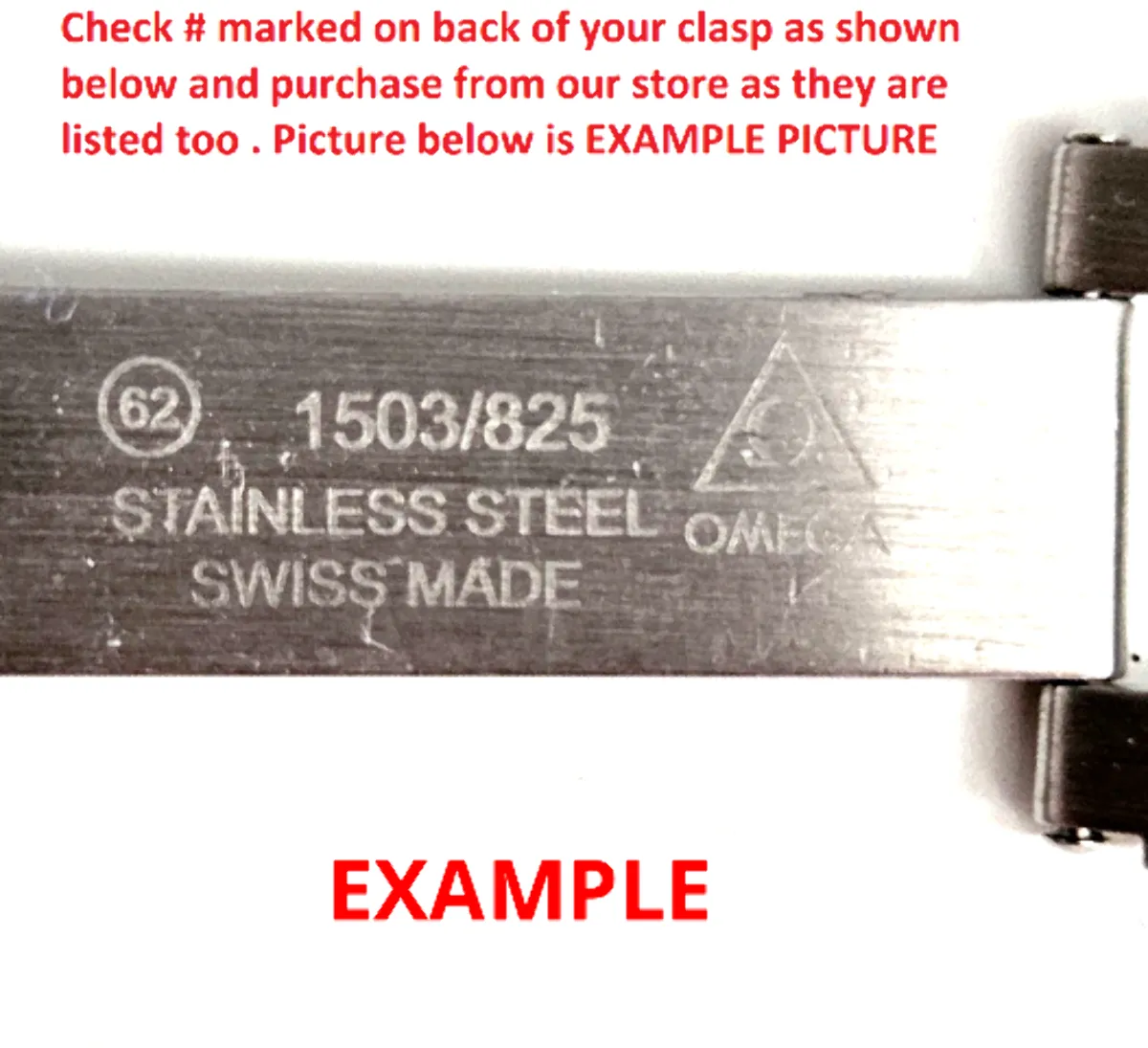 3 16MM LINK FOR OMEGA SPEEDMASTER MOON 3513.50 1563/850 WATCH BAND BRACELET