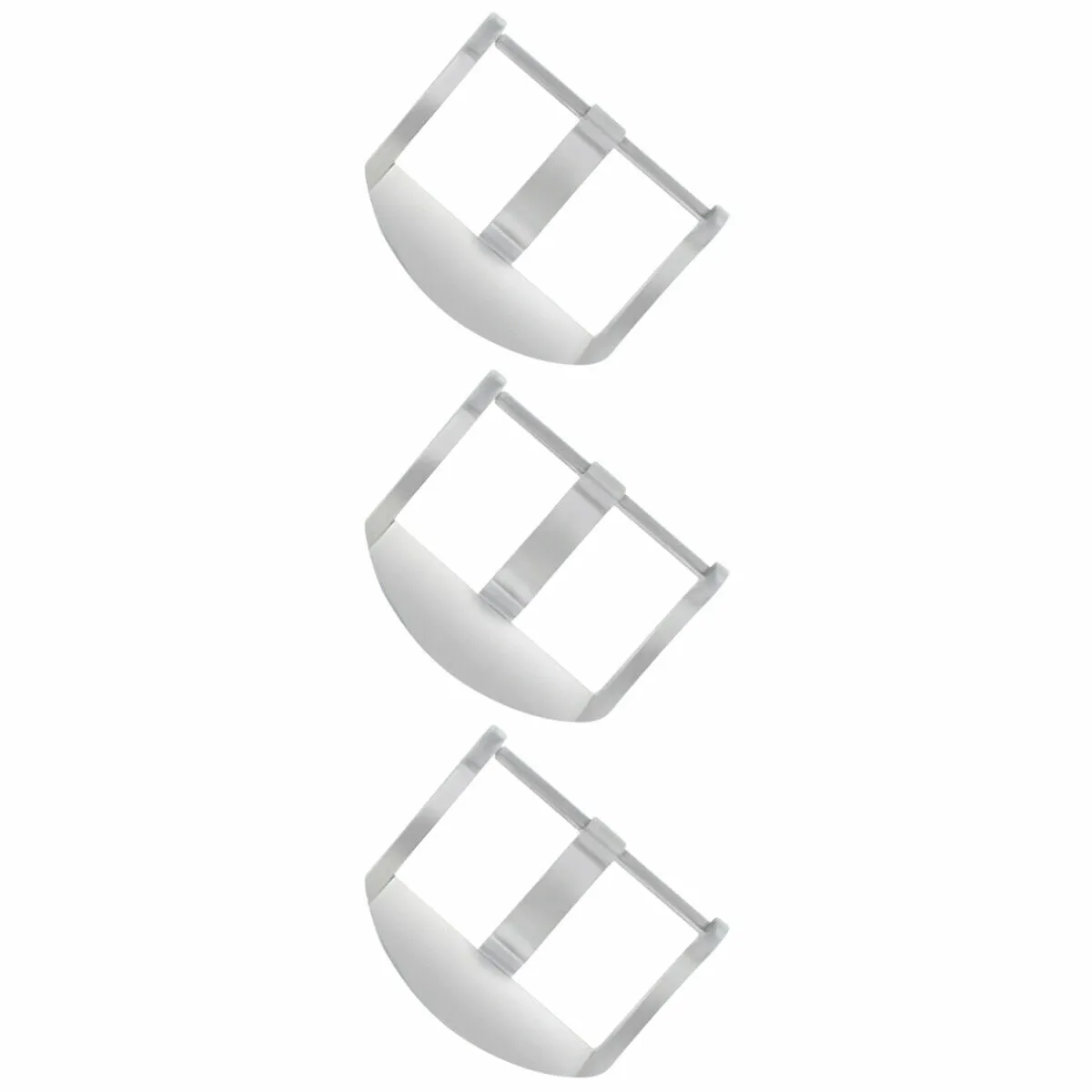 3-24MM STRAP THUMBNAIL TANG BUCKLE SCREW FOR 44MM PAM PANERAI WATCH SHINY POLISH
