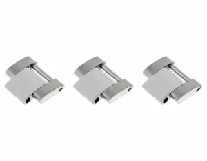 3 LINK FOR 35MM ROLEX YACTHMASTER 168622 MIDSIZE OYSTER WATCH BAND 17MM SHINY CTR