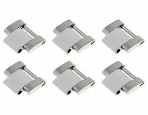 6 LINK FOR VINTAGE 34MM ROLEX DATE 1500 15210 OYSTER WATCH BAND 19MM SHINY CTR