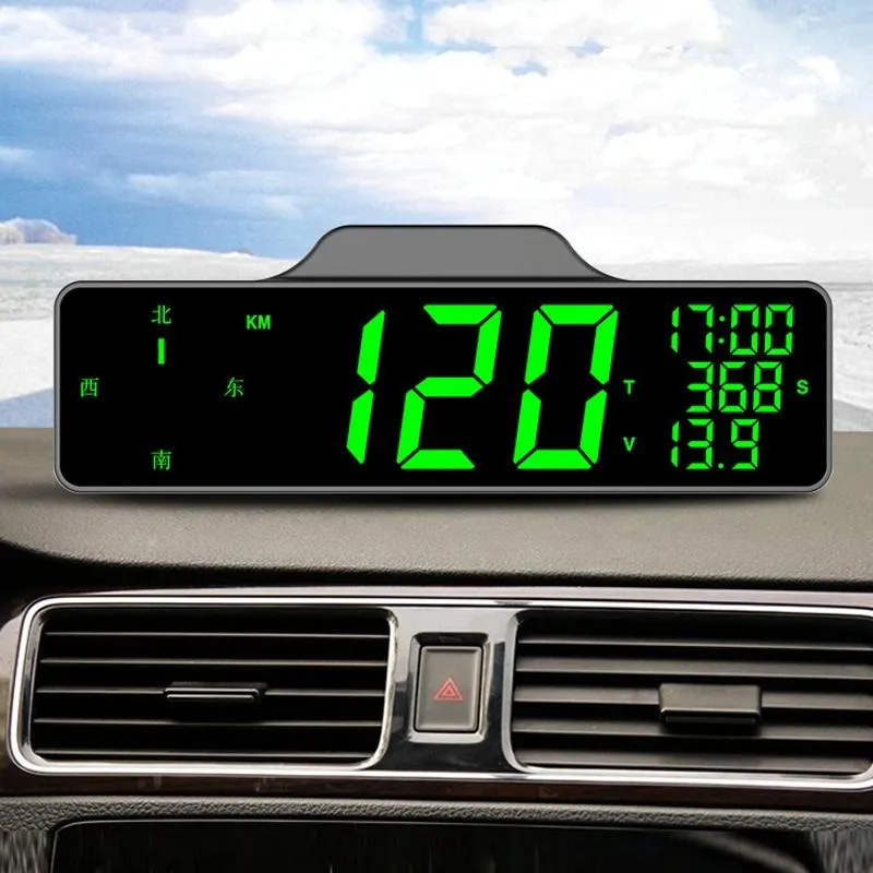 8 Inch Car Hud Gps Speedometer With Compass Multifunction Display