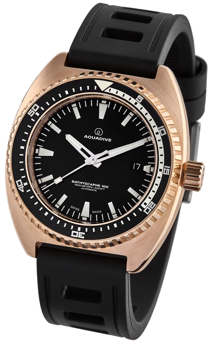 Aquadive Watch Bathyscaphe Bronze MKII Limited Edition