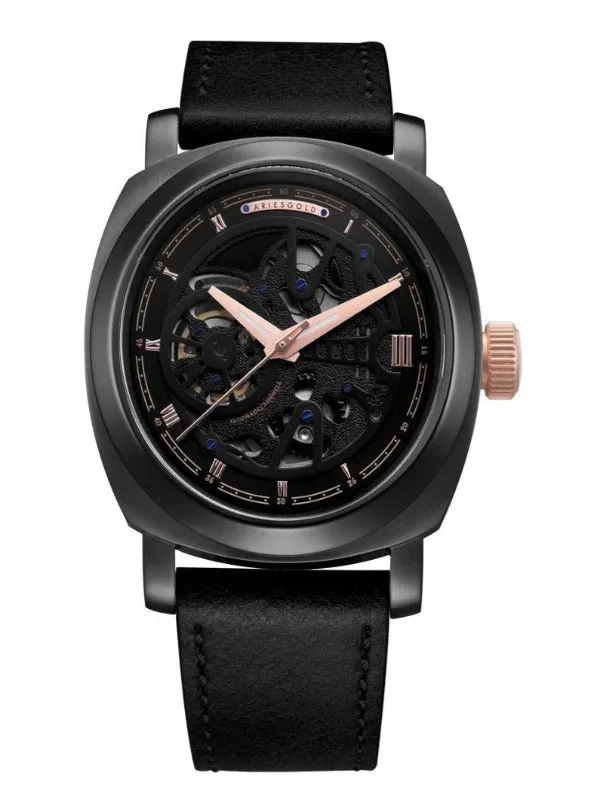 Aries Gold Vanguard G 9025 BKRG-BKRG Watch