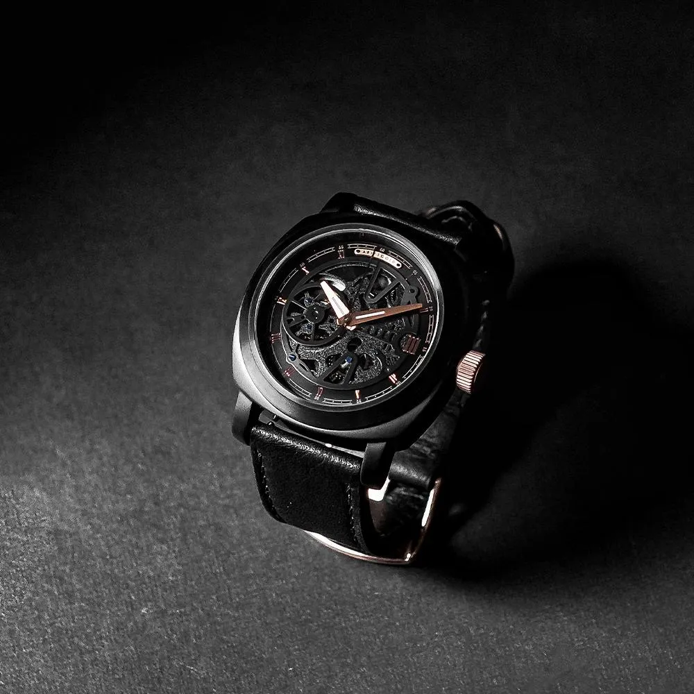 Aries Gold Vanguard G 9025 BKRG-BKRG Watch