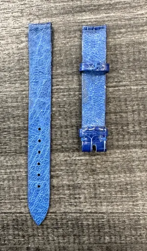 Audemars Piguet Blue Shiny Crocodile Watch Strap - $800.00 APR w/ CoA!