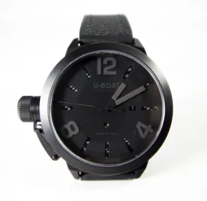 Authentic Men's U-Boat Classico Automatic Self Wind Date Men's watch 5573