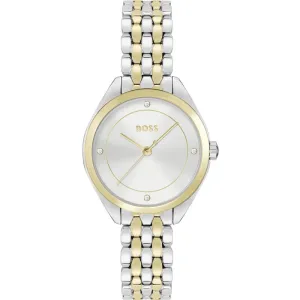 BOSS 24mm Silver Stainless Steel Mae Quartz Ladies Watch