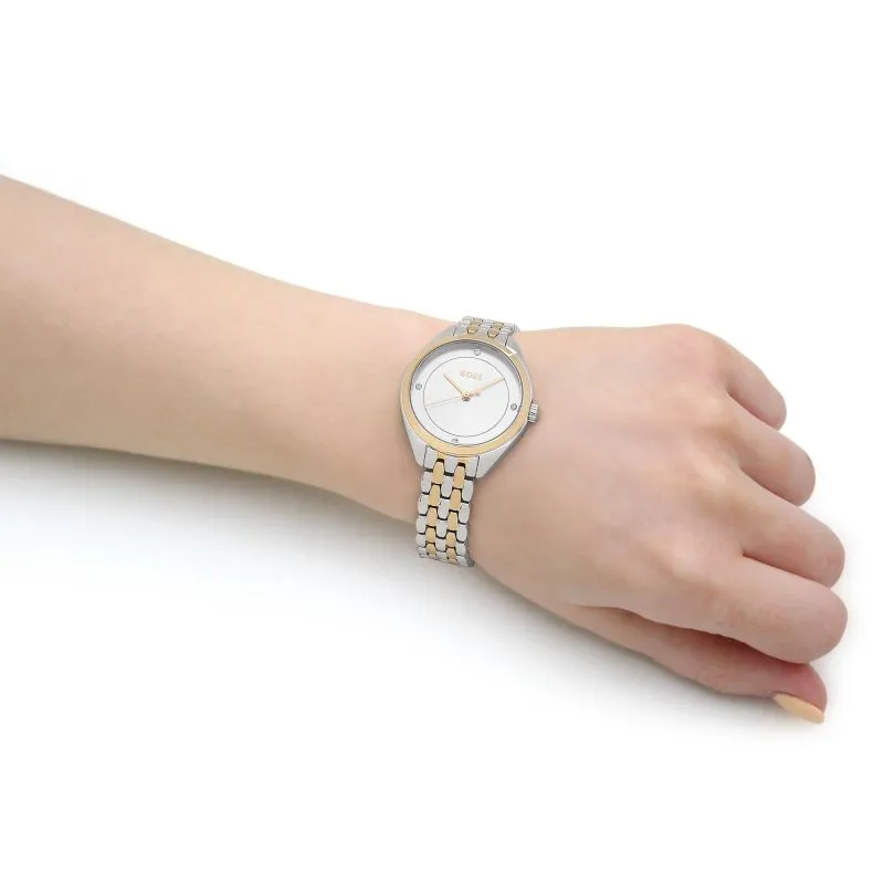 BOSS 24mm Silver Stainless Steel Mae Quartz Ladies Watch