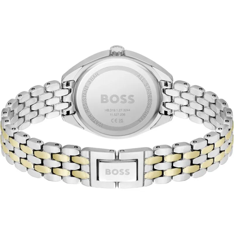 BOSS 24mm Silver Stainless Steel Mae Quartz Ladies Watch