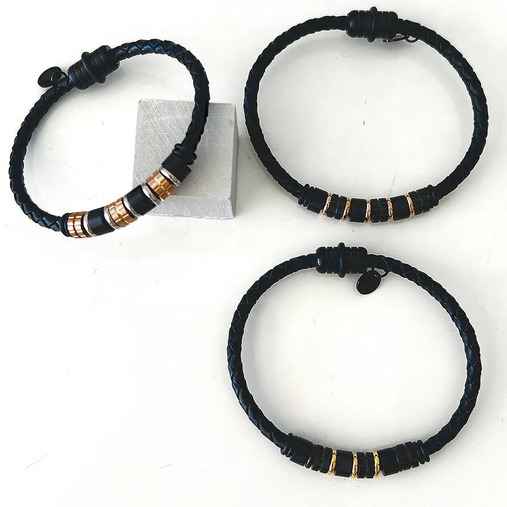 Braided Leather Bracelet
