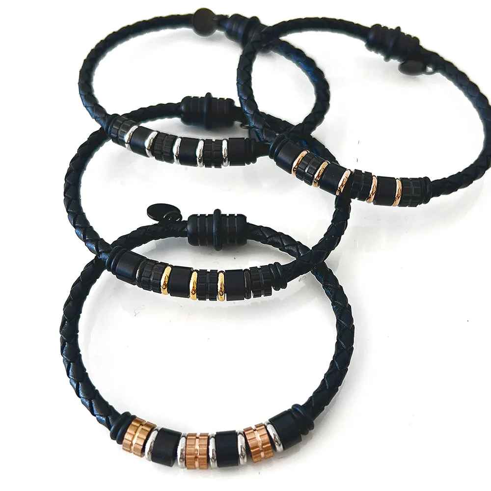 Braided Leather Bracelet