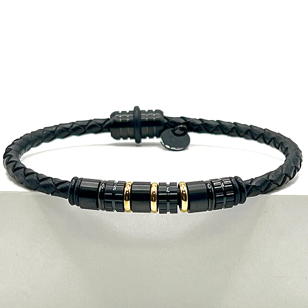 Braided Leather Bracelet