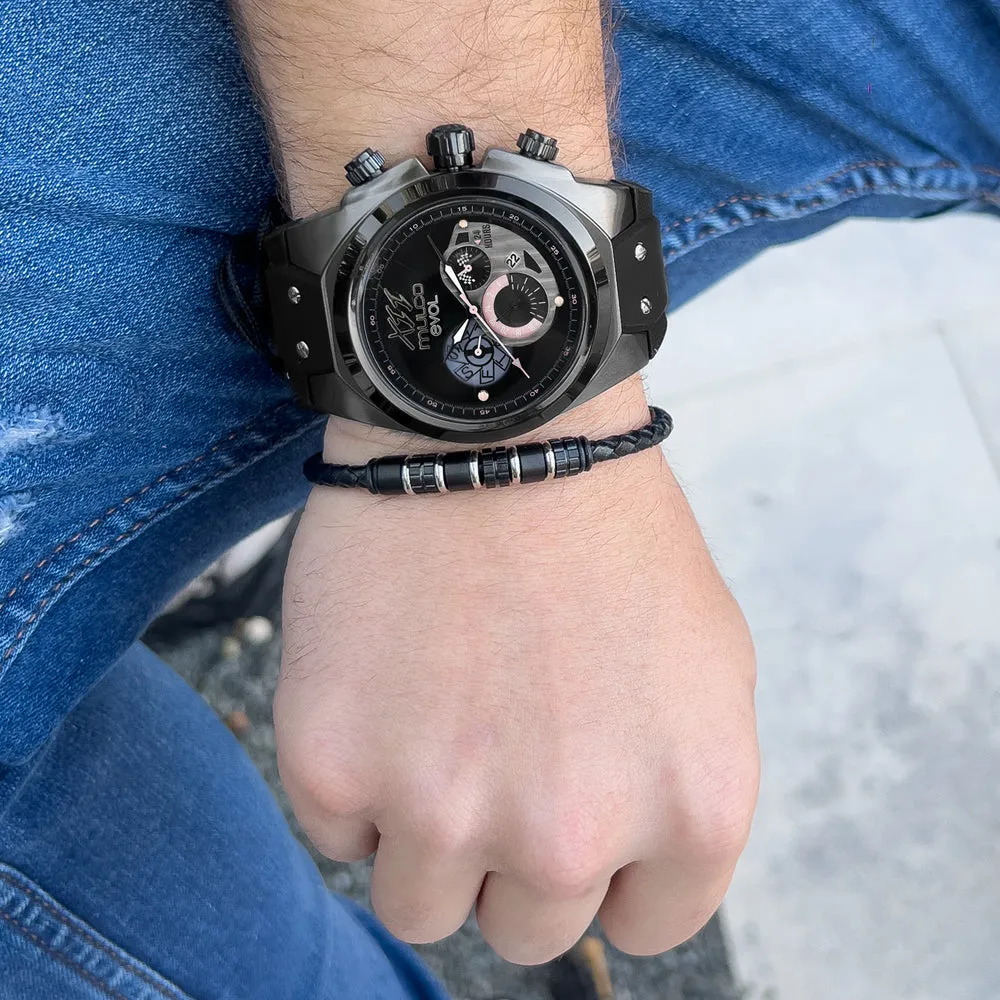 Braided Leather Bracelet