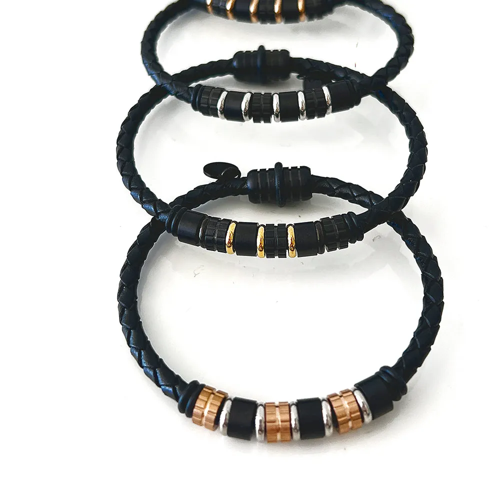 Braided Leather Bracelet