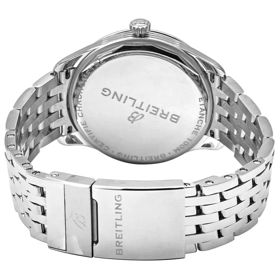 Breitling Premier Automatic Chronometer Blue Dial Men's Watch A37340351C1A1