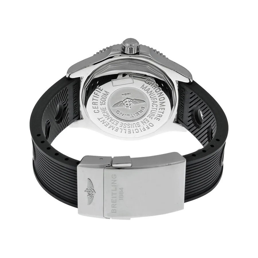 Breitling SuperOcean 42 Black Dial Black Rubber Men's Watch A1736402-BA28BKOR A1736402-BA28-202S-A18D.2