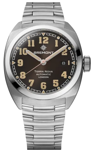 Bremont Terra Nova 40.5 Date Black Bracelet