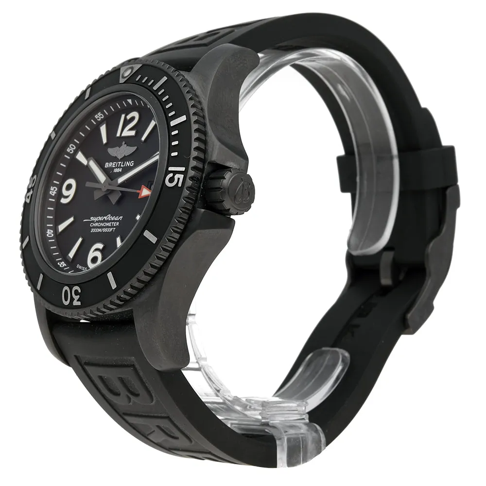 BRT Pre-Owned Watch Superocean AutoMTic 46 Blacksteel Black
