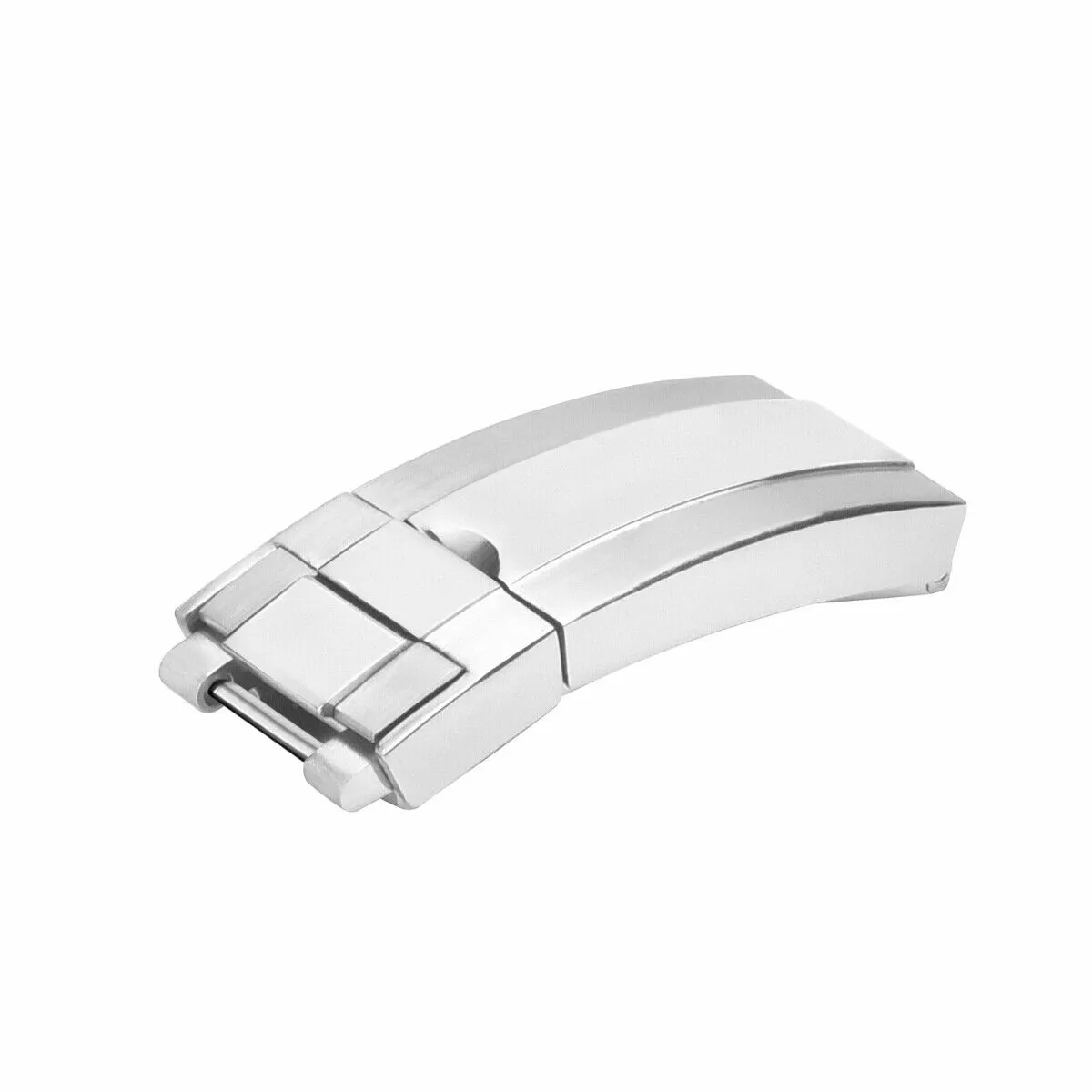 BUCKLE CLASP FOR ROLEX DAYTONA DATEJUST LEATHER BAND 16 X 9 STRAP BAND SHINY CTR