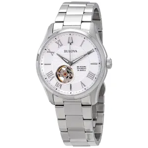 Bulova Wilton Automatic Silver Dial Men's Watch 96A207