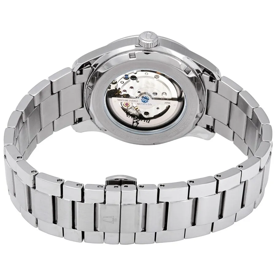 Bulova Wilton Automatic Silver Dial Men's Watch 96A207