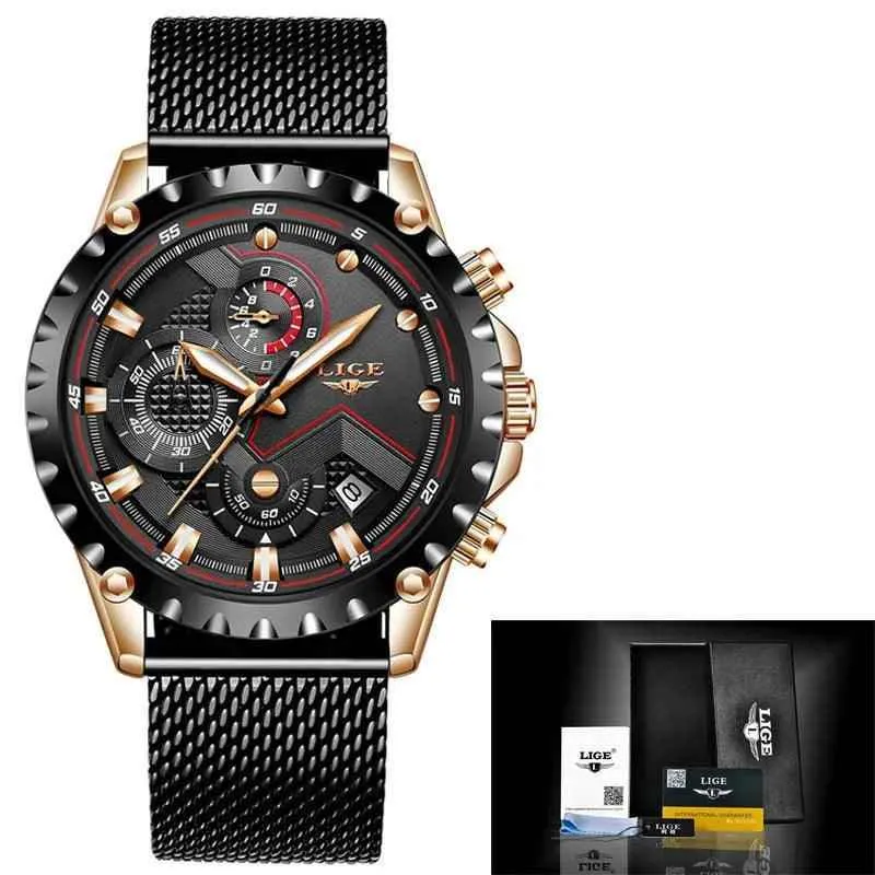 Business Simple Watch SCWTY41 Luxury Blue Stainless Steel Quartz