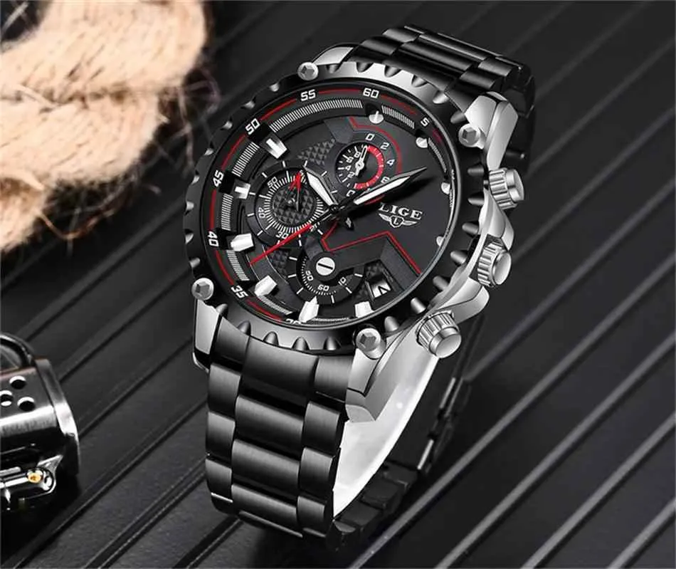 Business Simple Watch SCWTY41 Luxury Blue Stainless Steel Quartz