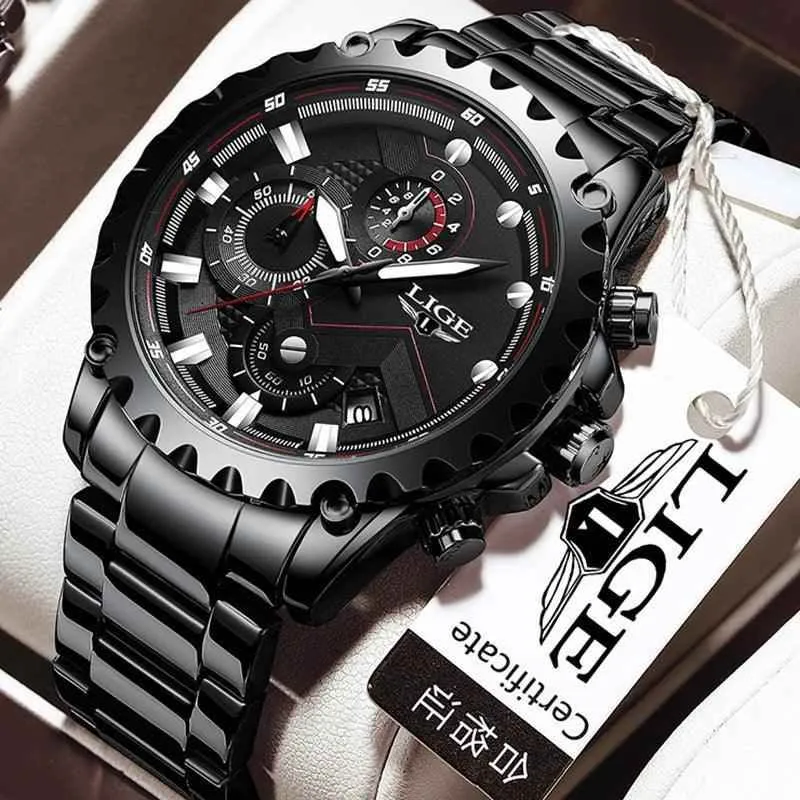 Business Simple Watch SCWTY41 Luxury Blue Stainless Steel Quartz